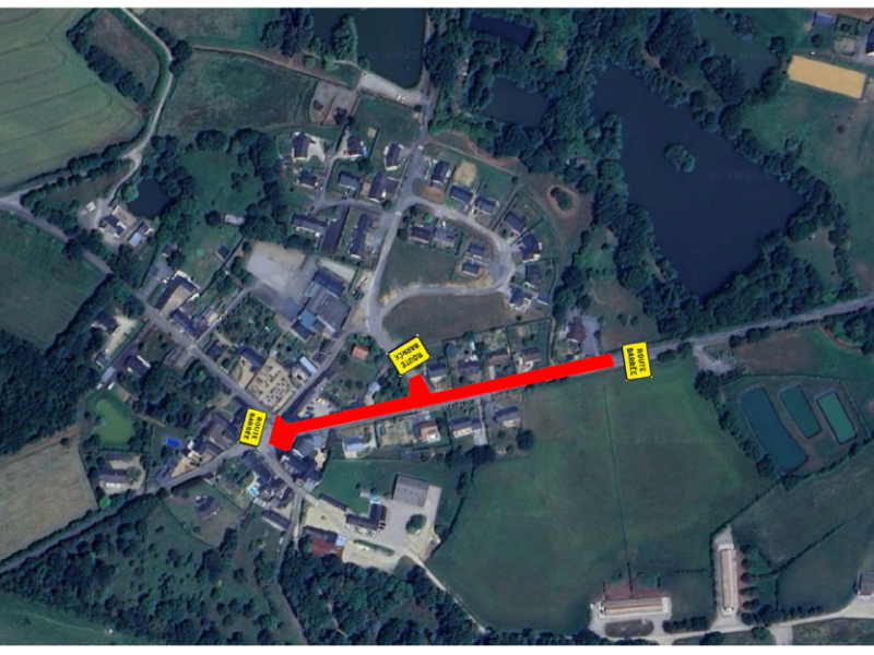 Travaux rue du Vassé